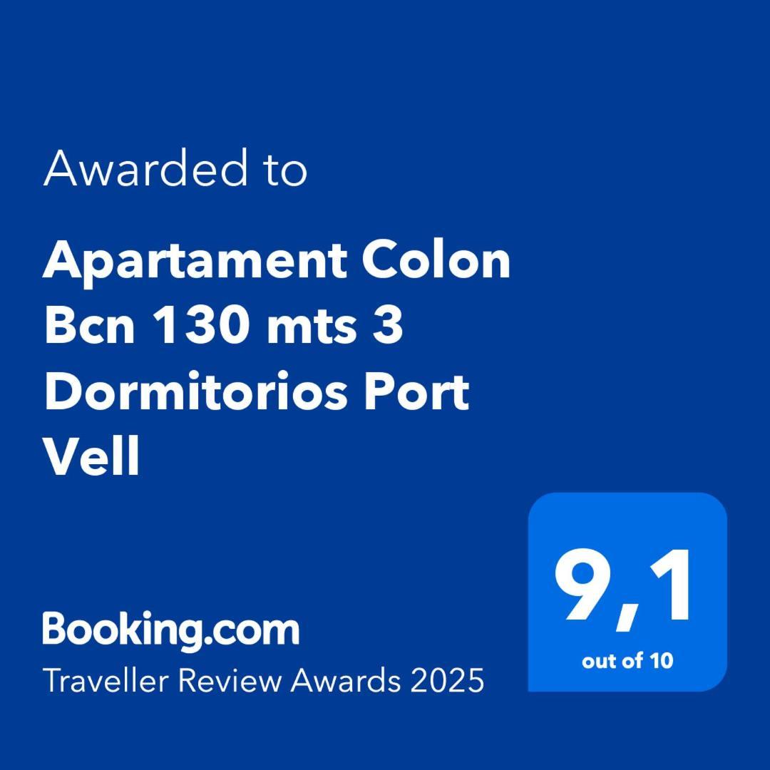 Apartament Colon Bcn 130 Mts 3 Dormitorios Port Vell Barcelona Exteriör bild